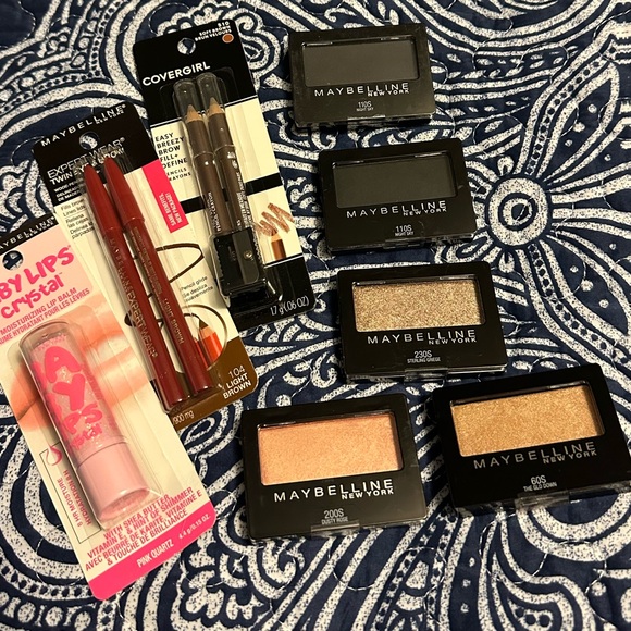 Maybelline Other - Maybelline Eye Shadow Bundle & More   Makeup Bundle #9